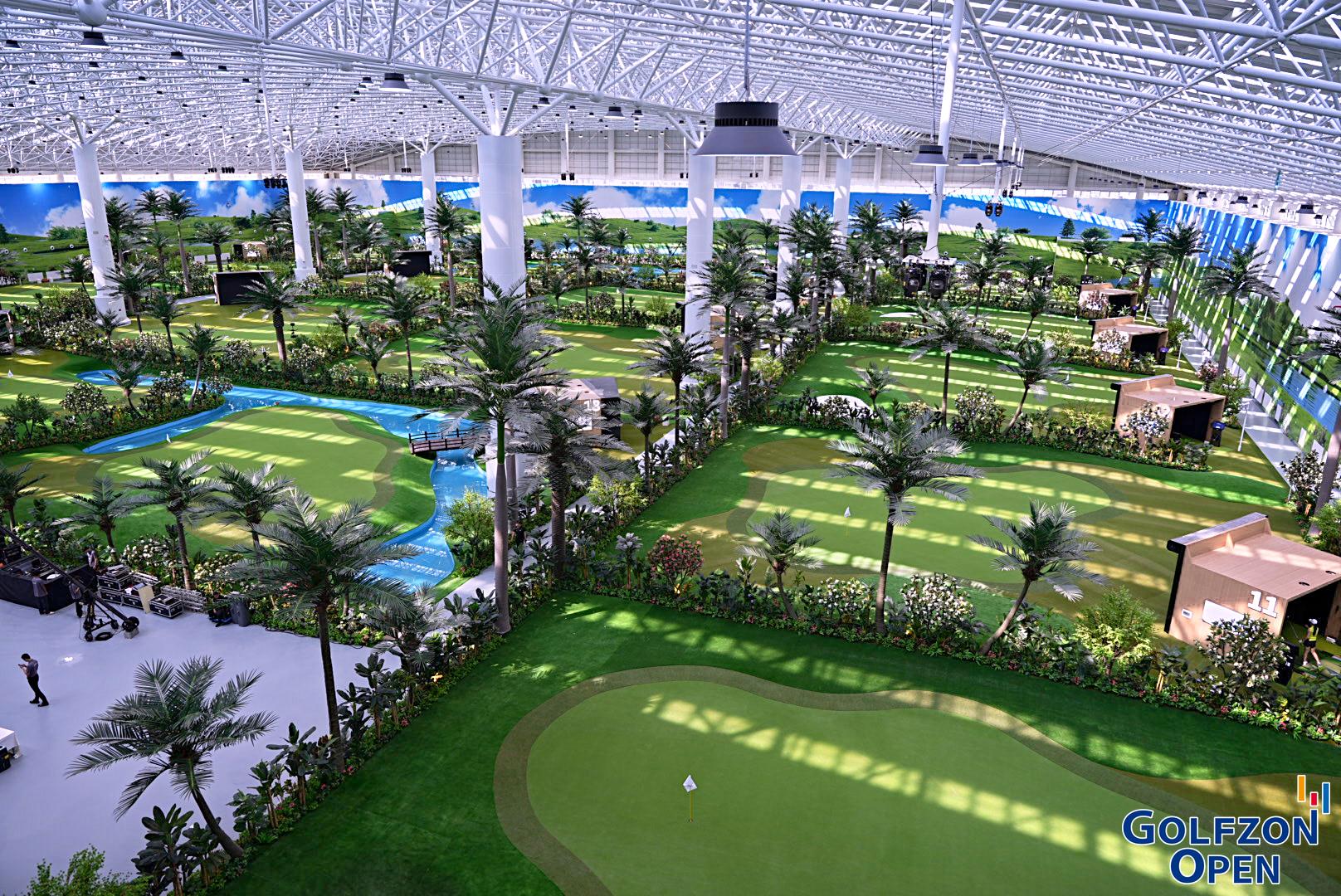 (사진2) 지난 8월 28일부터 31일까지 ‘2025 골프존 차이나오픈’ 대회가 열린 골프존 시티골프 중국 2호 연길점 전경.jpg